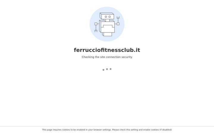 Screenshot of ferrucciofitnessclub.it