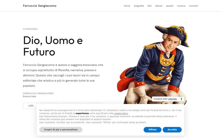 Screenshot di ferrucciosangiacomo.it