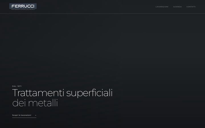 Screenshot of ferruccisnc.it