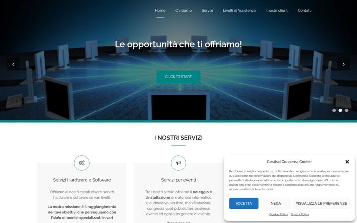 Screenshot of ferruzziinformatica.it