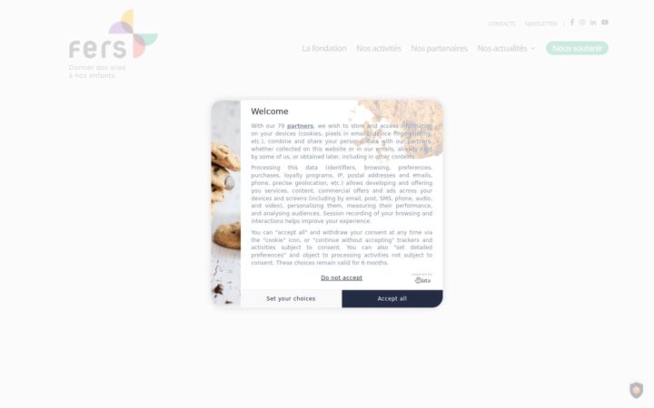 Screenshot of fers.education