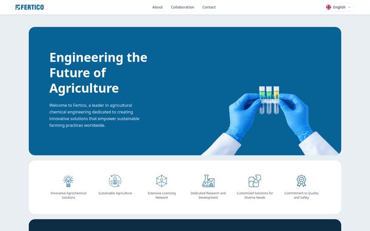 Screenshot of ferti-co.com