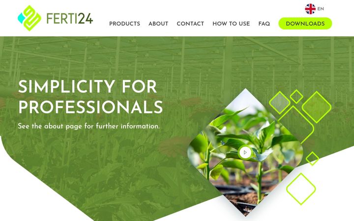 Screenshot of ferti24.com