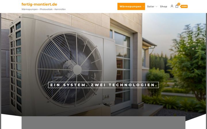 Screenshot of fertig-montiert.de