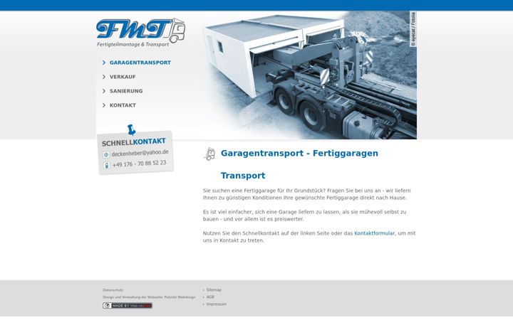 Képernyőkép: fertiggaragen-transport.de
