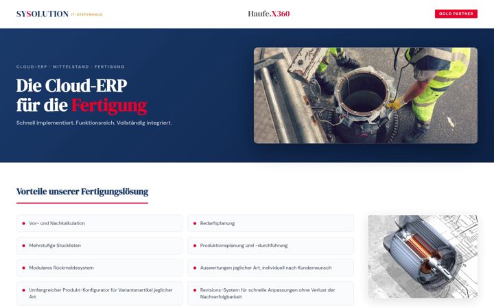 Screenshot of fertigung-erp.de