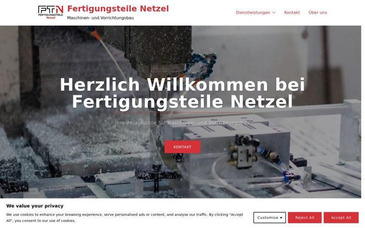 Screenshot of fertigungsteile-netzel.de