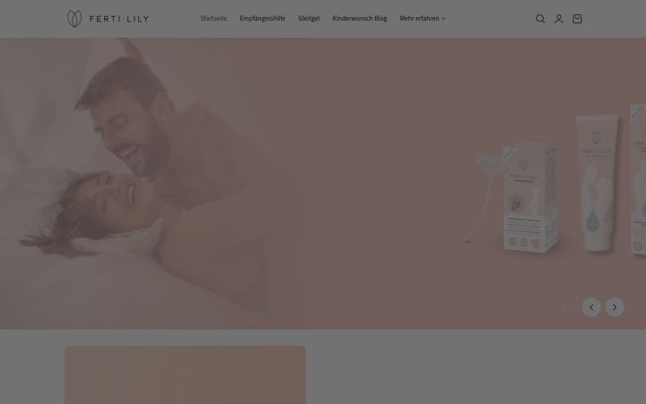 Screenshot of fertilily.de
