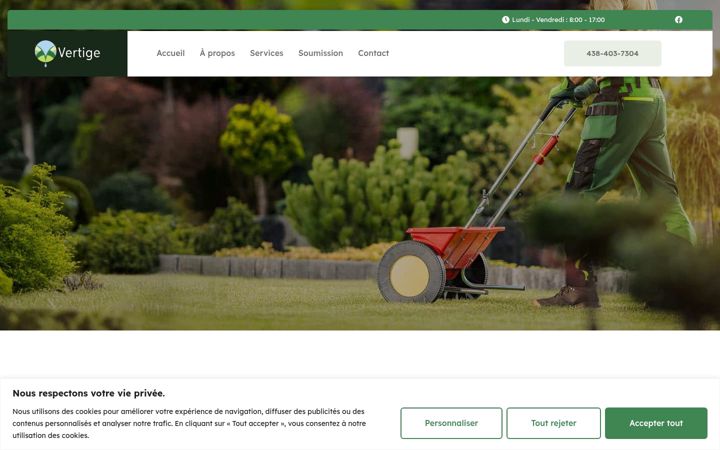 Screenshot of fertilisationvertige.ca
