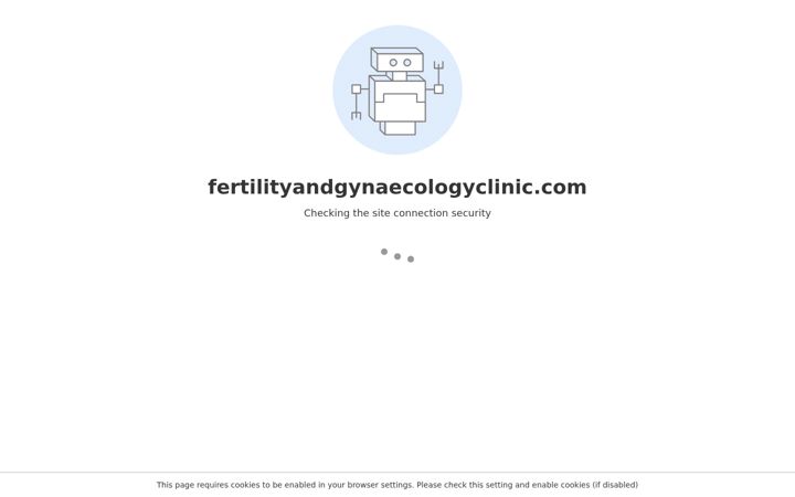 Screenshot of fertilityandgynaecologyclinic.com