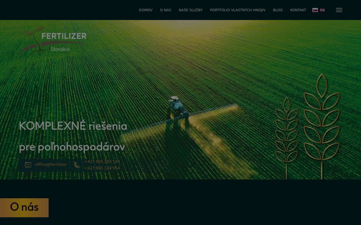 Screenshot of fertilizerslovakia.sk