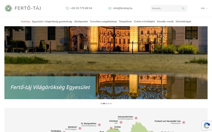 Screenshot of fertotaj.hu