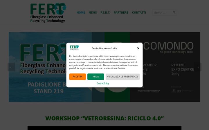 Screenshot ta' fertricerca.it
