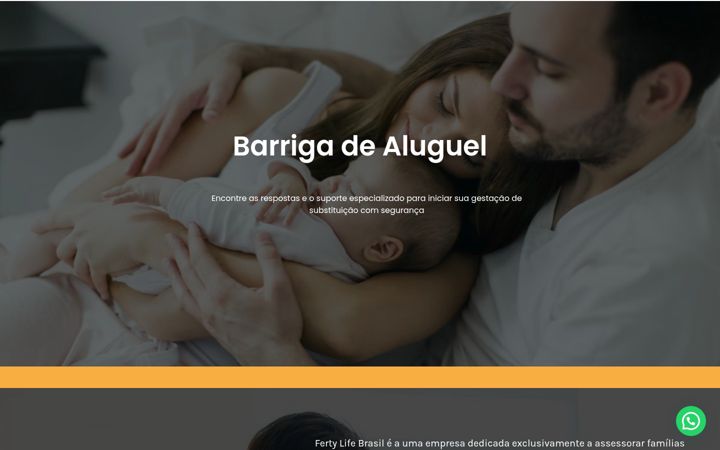 Screenshot of fertylife.com