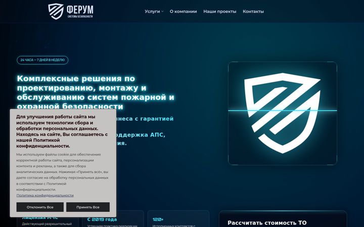 Screenshot of ferumrus.ru