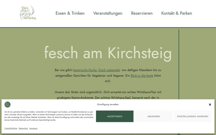 Screenshot of fesch-am-kirchsteig.de
