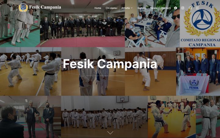 Screenshot of fesikcampania.org