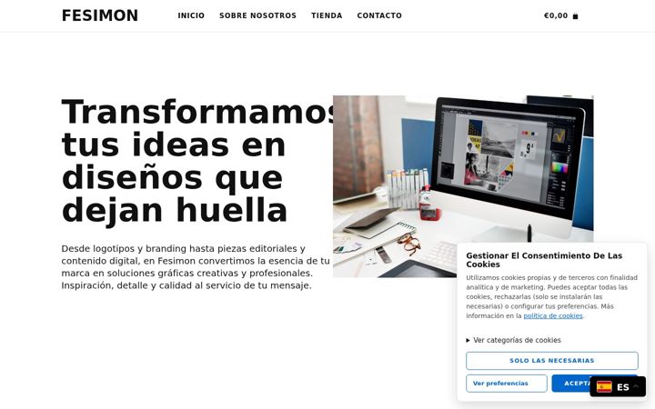Screenshot of fesimon.es