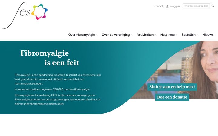 Screenshot of fesinfo.nl