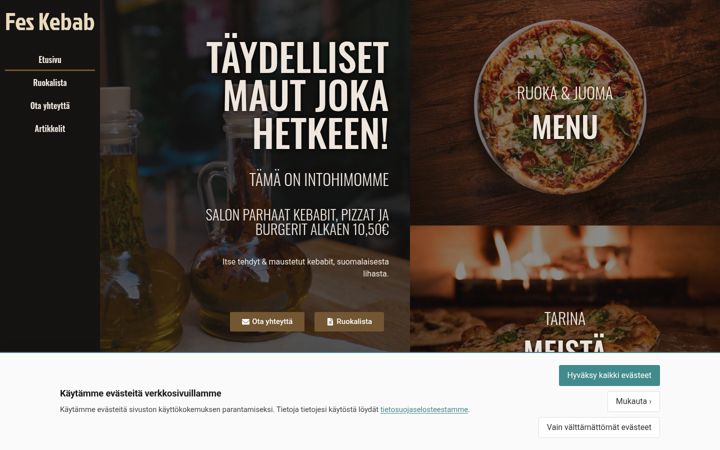 Screenshot of feskebab.fi