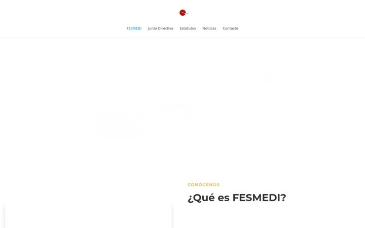 Screenshot of fesmedi.es