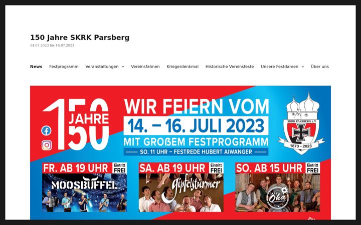 Screenshot of fest-parsberg.de