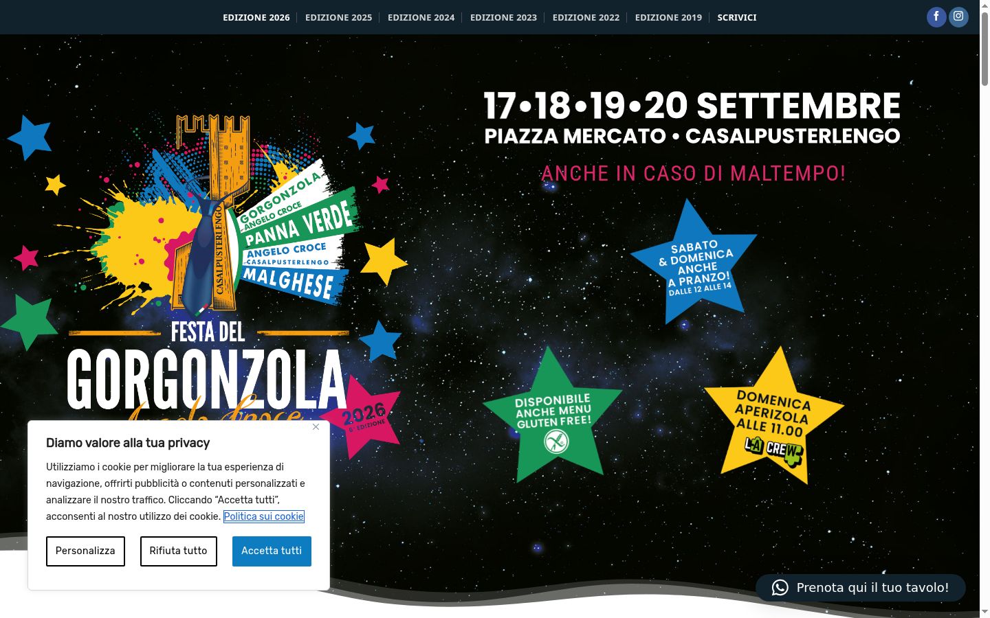 Screenshot tal-banner tal-kunsens muri qabel kwalunkwe interazzjoni
