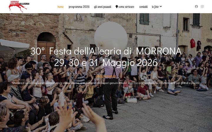Screenshot of festadellallegria.net