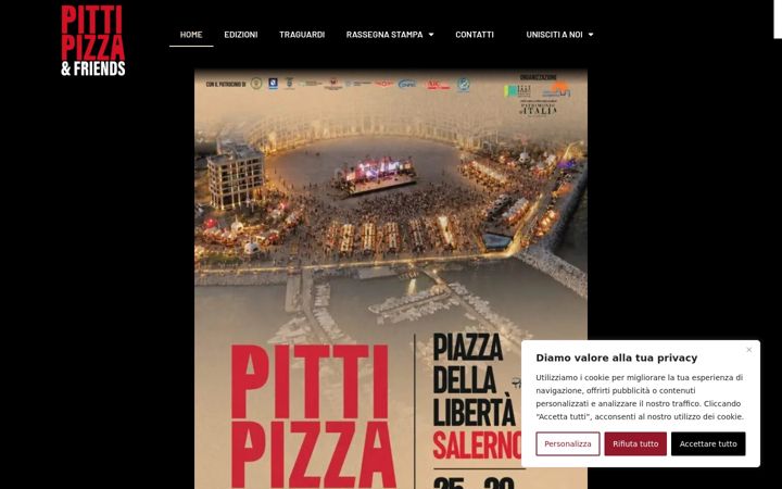 Screenshot of festadellapizza.it