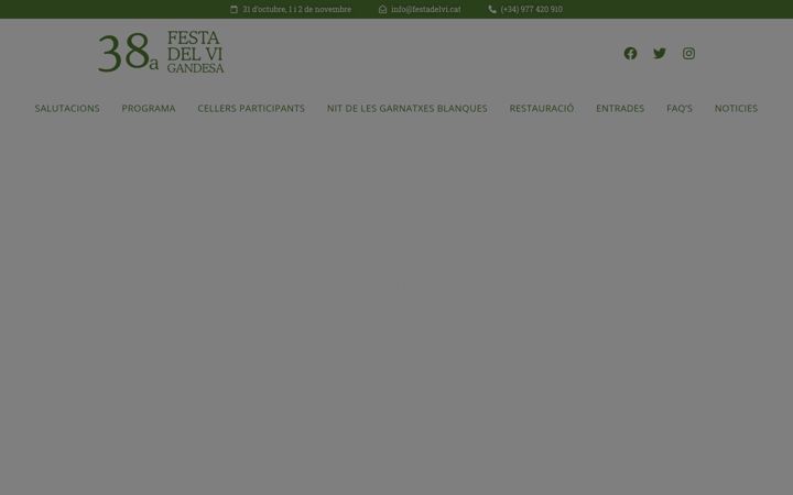 Screenshot of festadelvi.cat