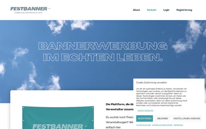 Screenshot of festbanner.at