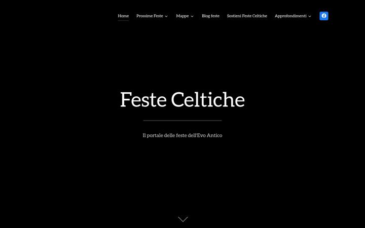 Screenshot of festeceltiche.it