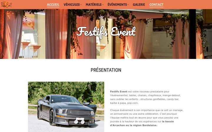 Screenshot of festifs-event.com