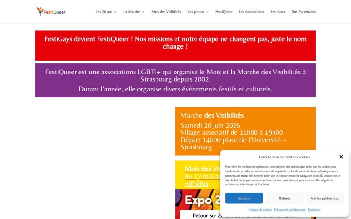 Screenshot of festigays.net