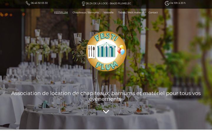 Screenshot of festiplum.fr