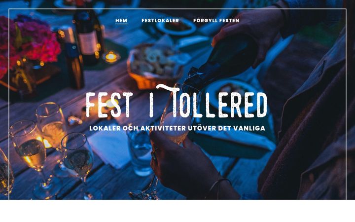 Screenshot of festitollered.se