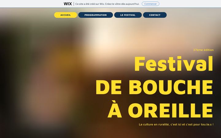 Screenshot of festival-jura.com