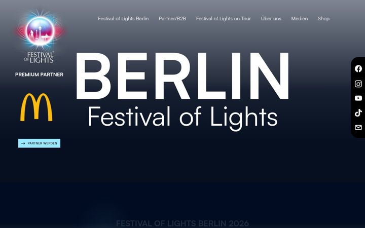 Screenshot of festival-of-lights.de