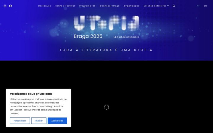 Screenshot of festival-utopia.pt