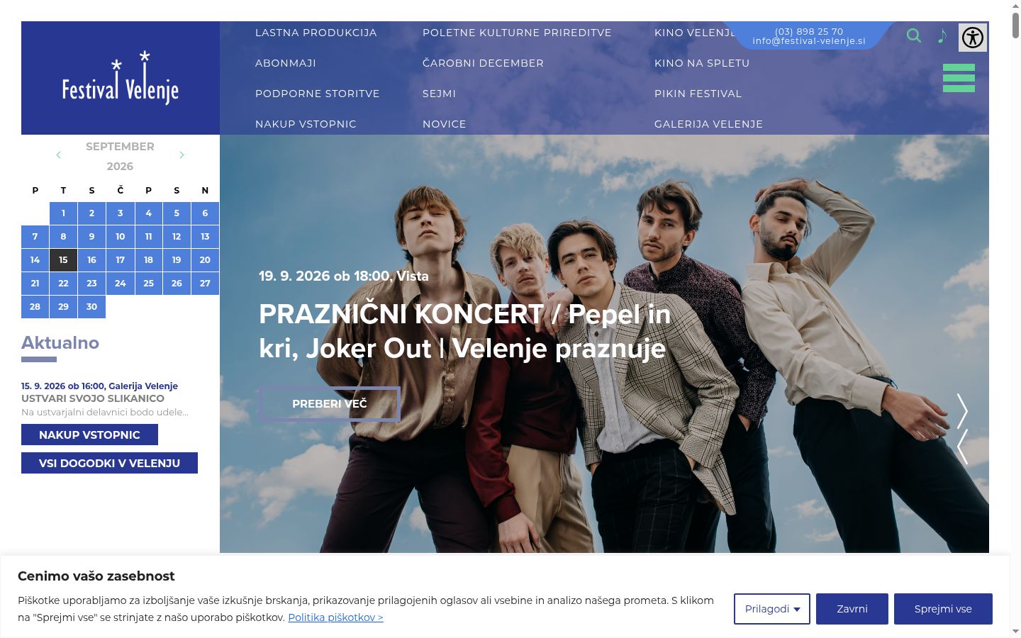 Screenshot tal-banner tal-kunsens muri qabel kwalunkwe interazzjoni
