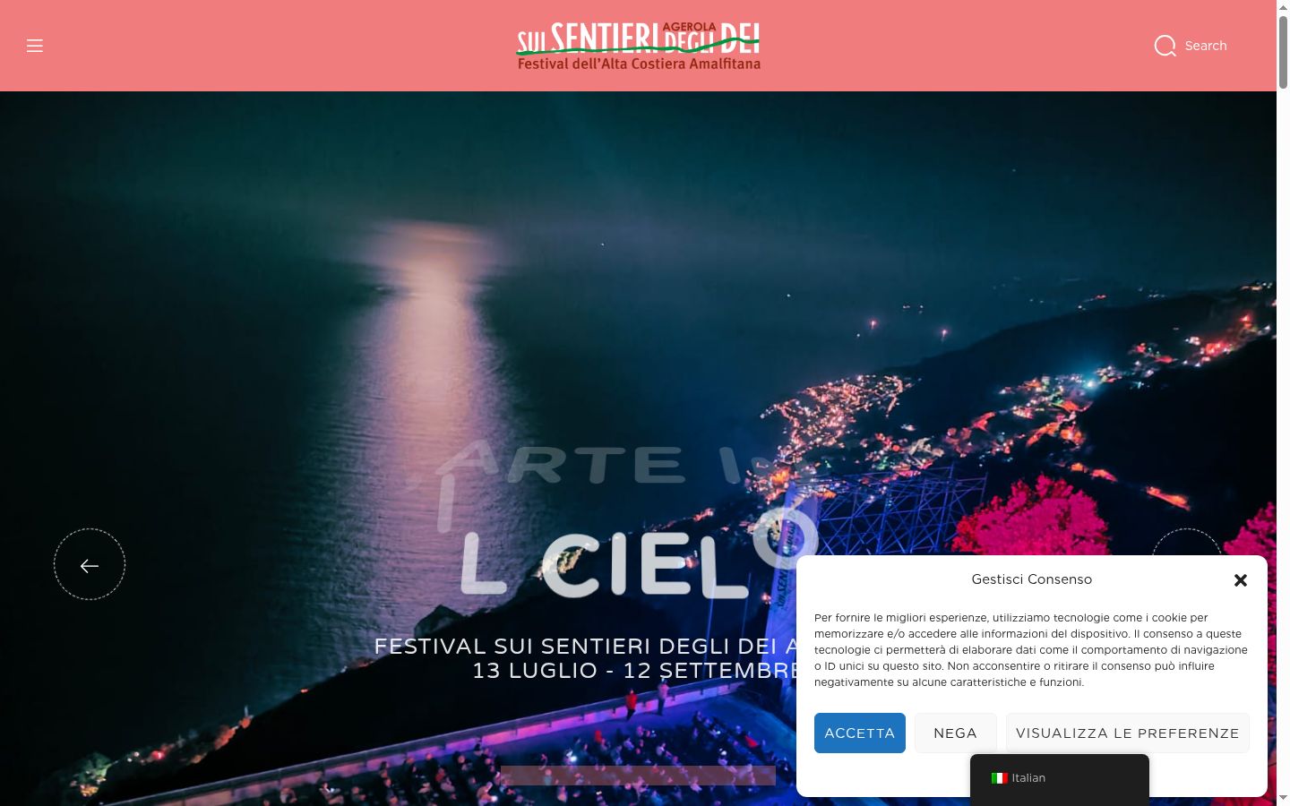 Screenshot tal-banner tal-kunsens muri qabel kwalunkwe interazzjoni