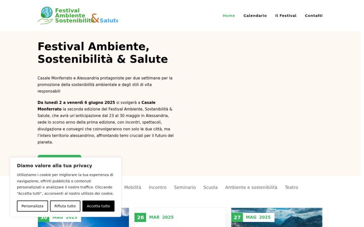 Screenshot ta' festivalambientesostenibilita.it