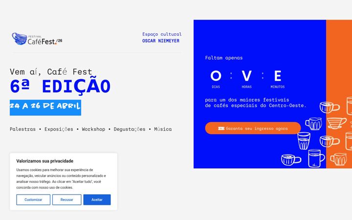 Screenshot of festivalcafefest.com.br