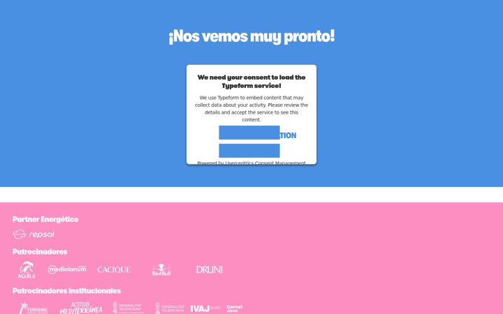 Screenshot of festivaldelesarts.com