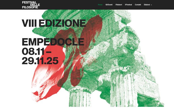 Screenshot ta' festivaldellefilosofie.it