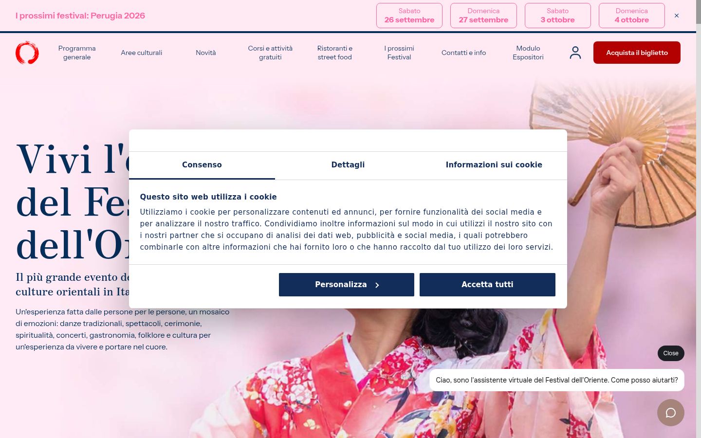 Sutikimo reklamjuostės, rodytos prieš bet kokią sąveiką, ekrano kopija