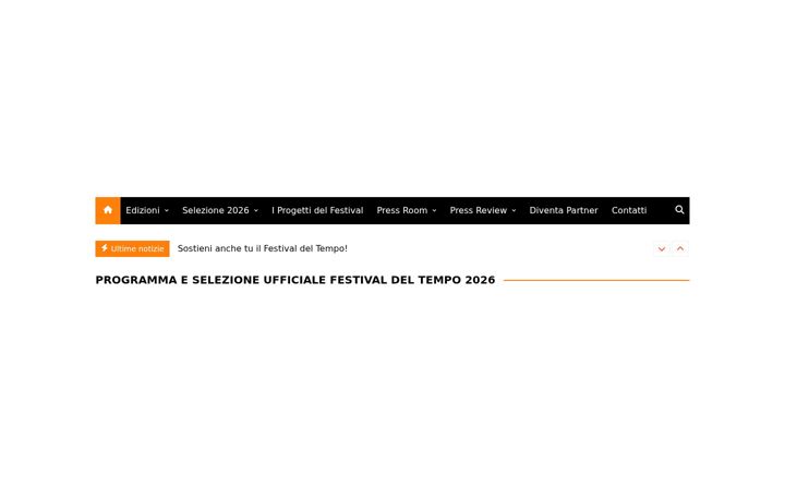 Screenshot of festivaldeltempo.it