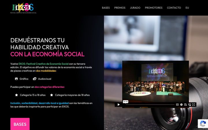 Screenshot of festivalekos.com