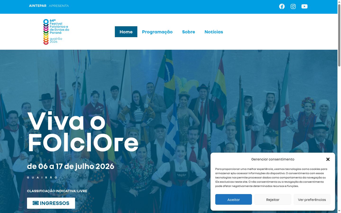 Sutikimo reklamjuostės, rodytos prieš bet kokią sąveiką, ekrano kopija