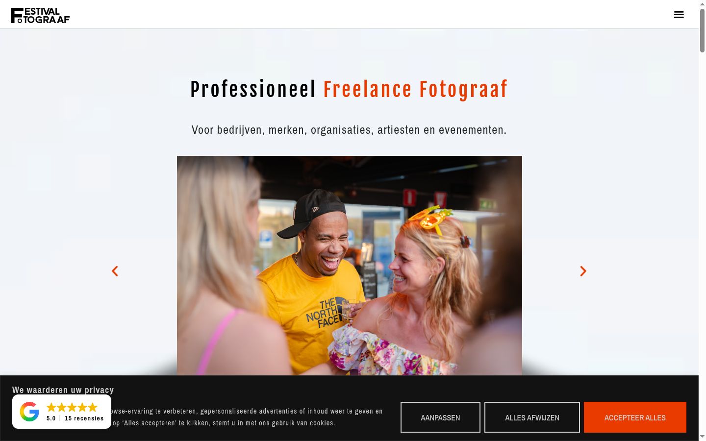 Screenshot tal-banner tal-kunsens muri qabel kwalunkwe interazzjoni